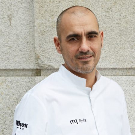Galicischer Sternekoch Rafael Centeno, Chefkoch im Restaurante Maruja Limón in Vigo (ausgezeichnet mit einem Michelin-Stern)