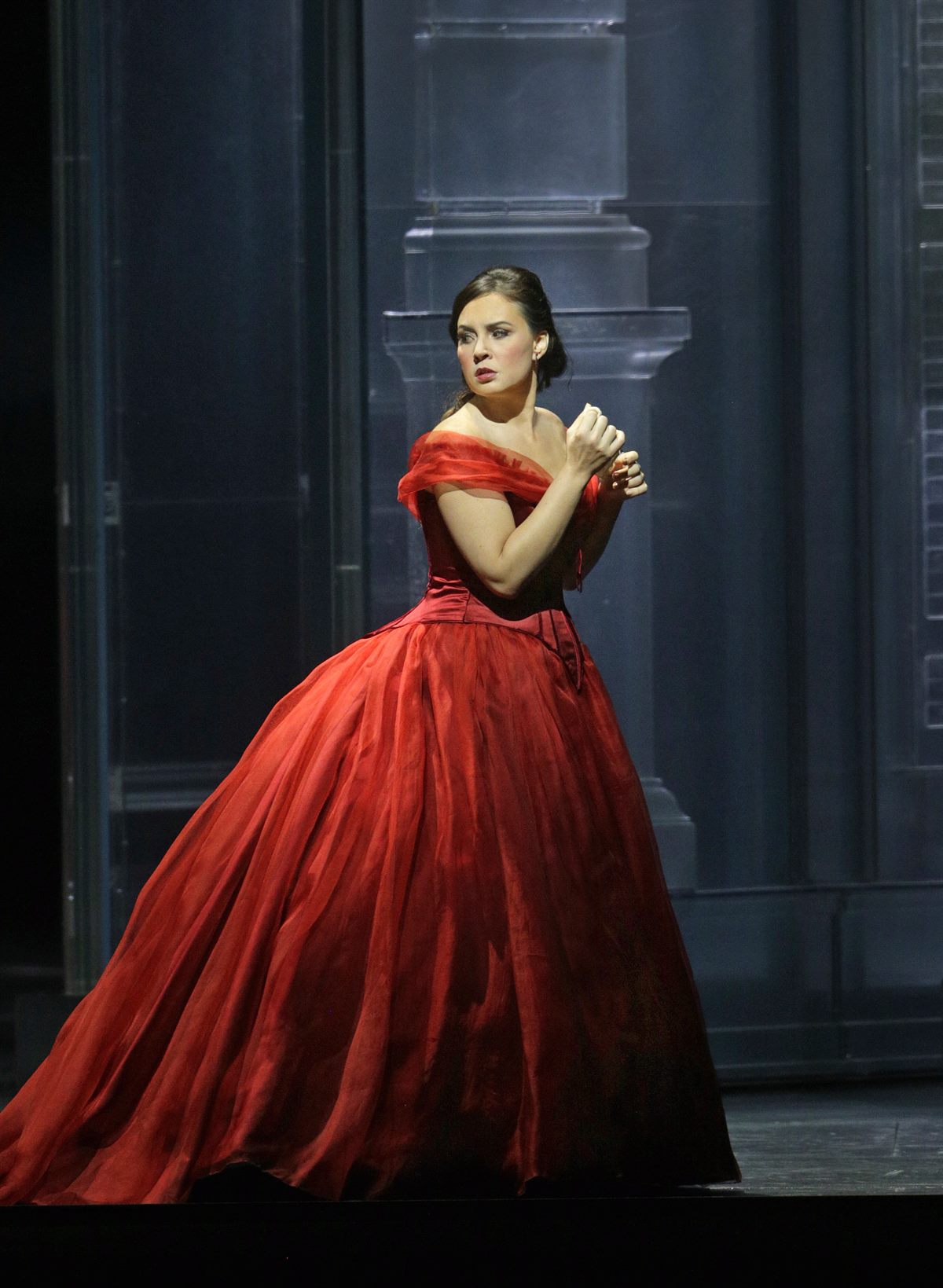 Sonya Yoncheva ind er Rolle als Luisa Miller in der gleichnamigen Oper von Giuseppe Verdi