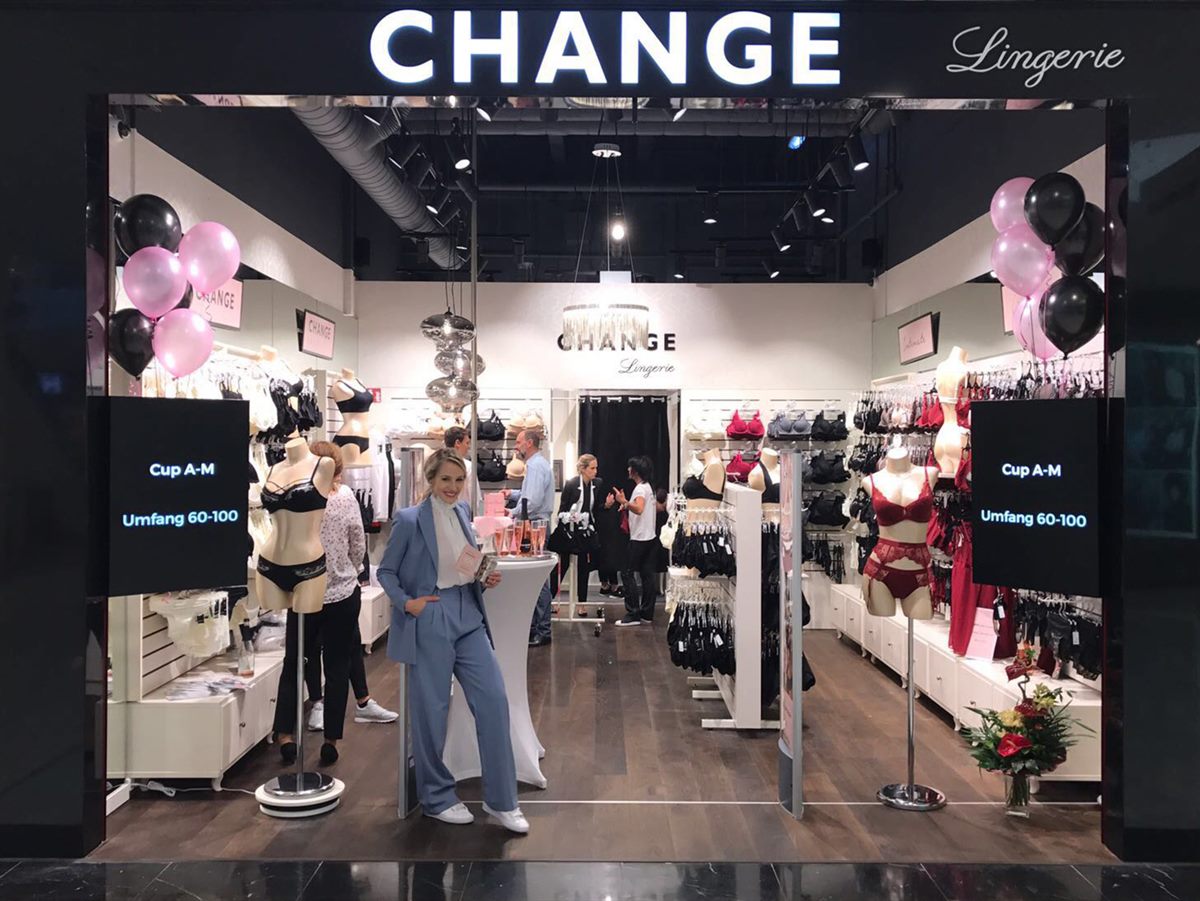 Der neue Store von CHANGE Lingerie in der SCS