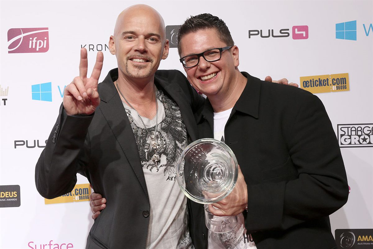 Darius and Finlay mit dem Amadeus Award 2014