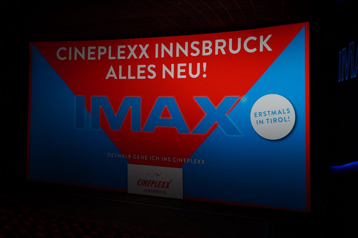 Premiere in Tirol: Cineplexx eröffnet erstes IMAX® Kino 