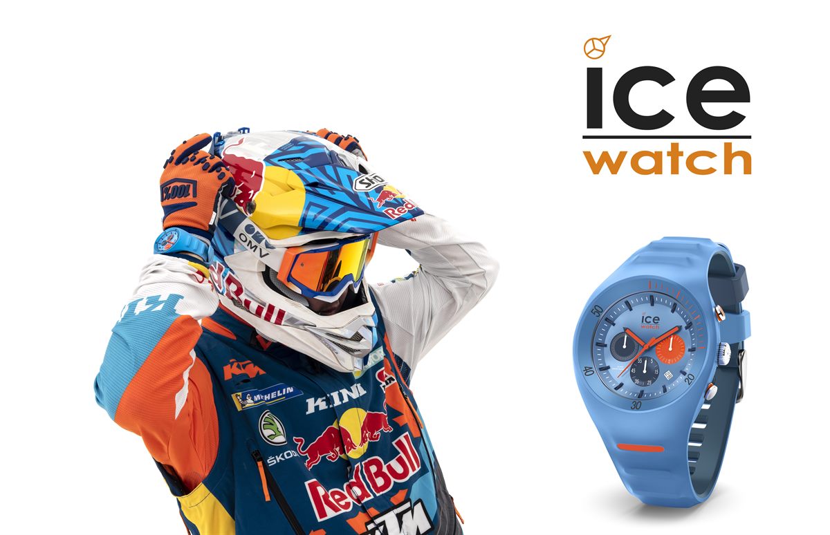Matthias Walkner mit Ice Watch | Pierre Leclercq