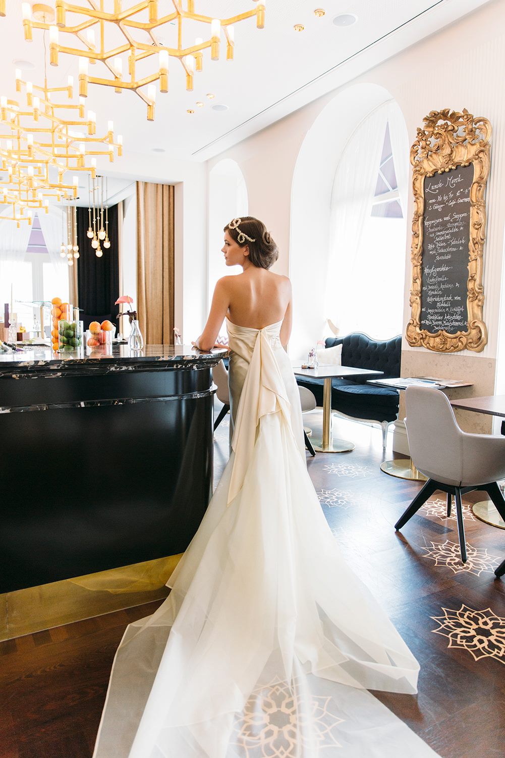 Im Gourmet Restaurant Veranda im Hotel Sans Souci Wien finden Hochzeitsfeiern für bis zu 100 Gästen statt