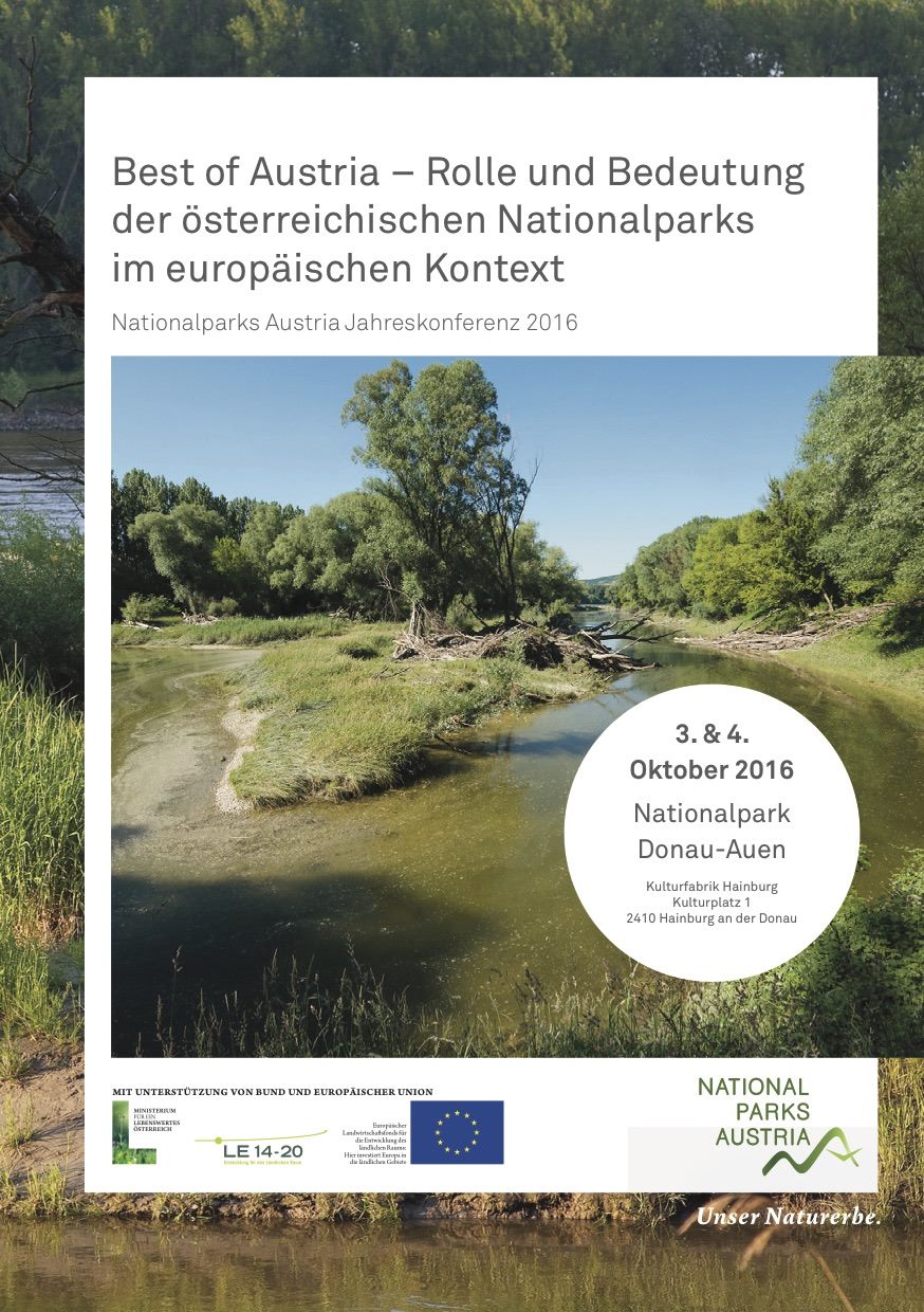 Nationalparks Austria Jahreskonferenz 2016