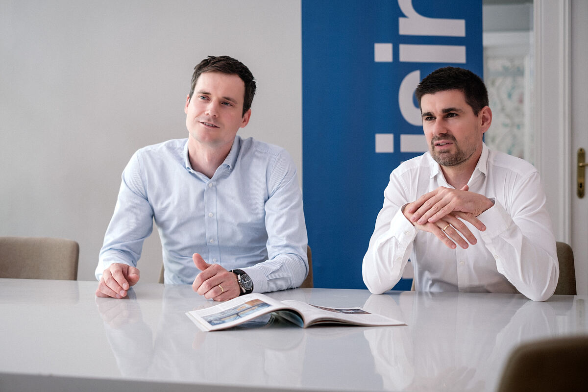 Matthias Rodenbücher,Country Head DACH und Walter Minehuber, Director B2B Partnerships