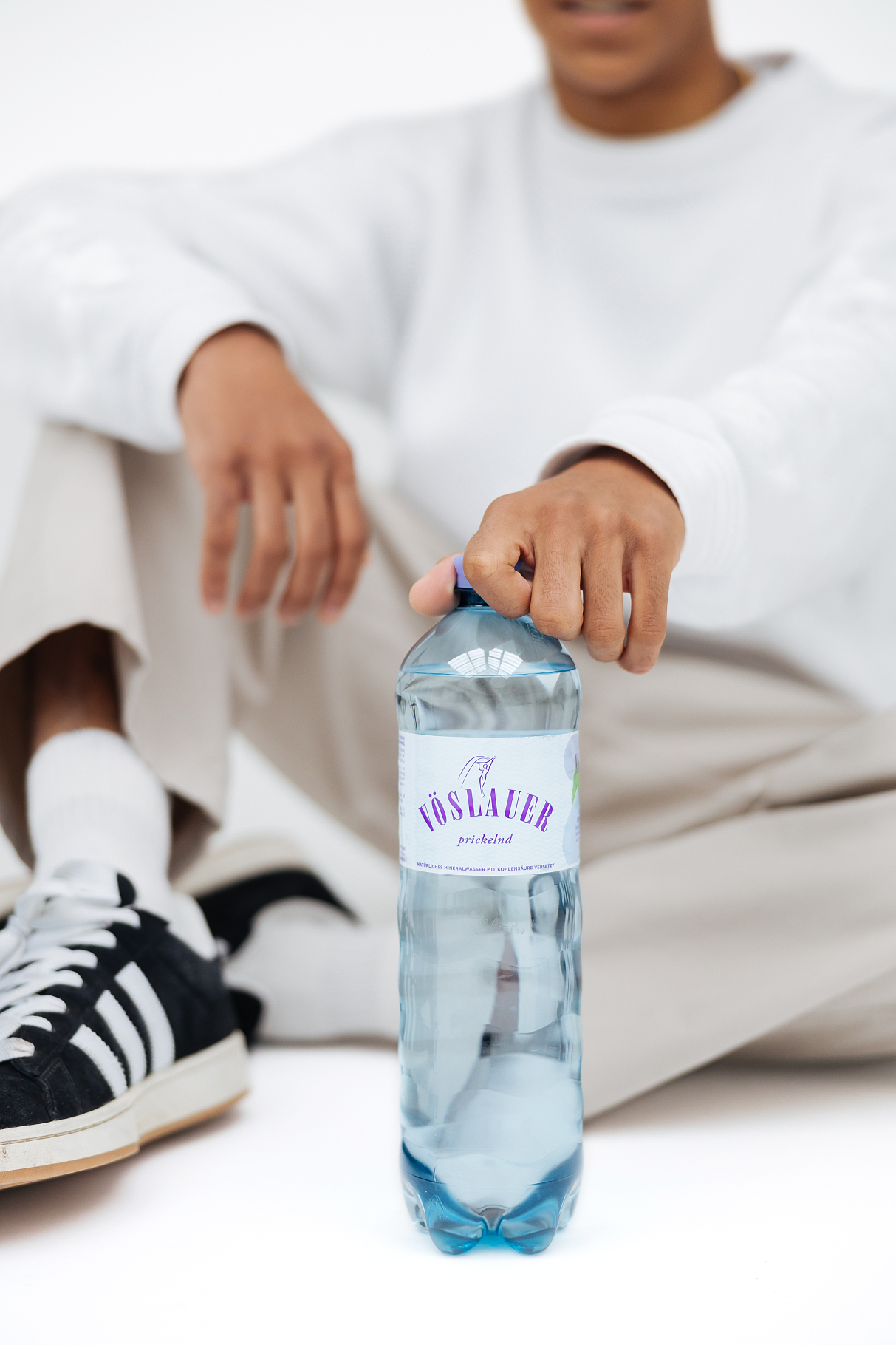 Vöslauer 1,5-Liter-prickelnd ist Österreichs meistgekaufte 1,5-Liter-rePET-Flasche