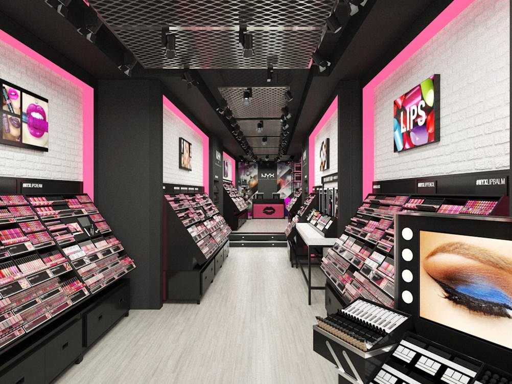 Beispiel für Store von NYX Professional Makeup im Donau Zentrum 