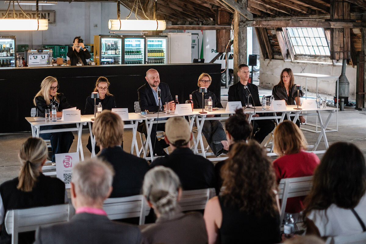 Astoria Artshow Press Conference Panel at the Astoria Garage