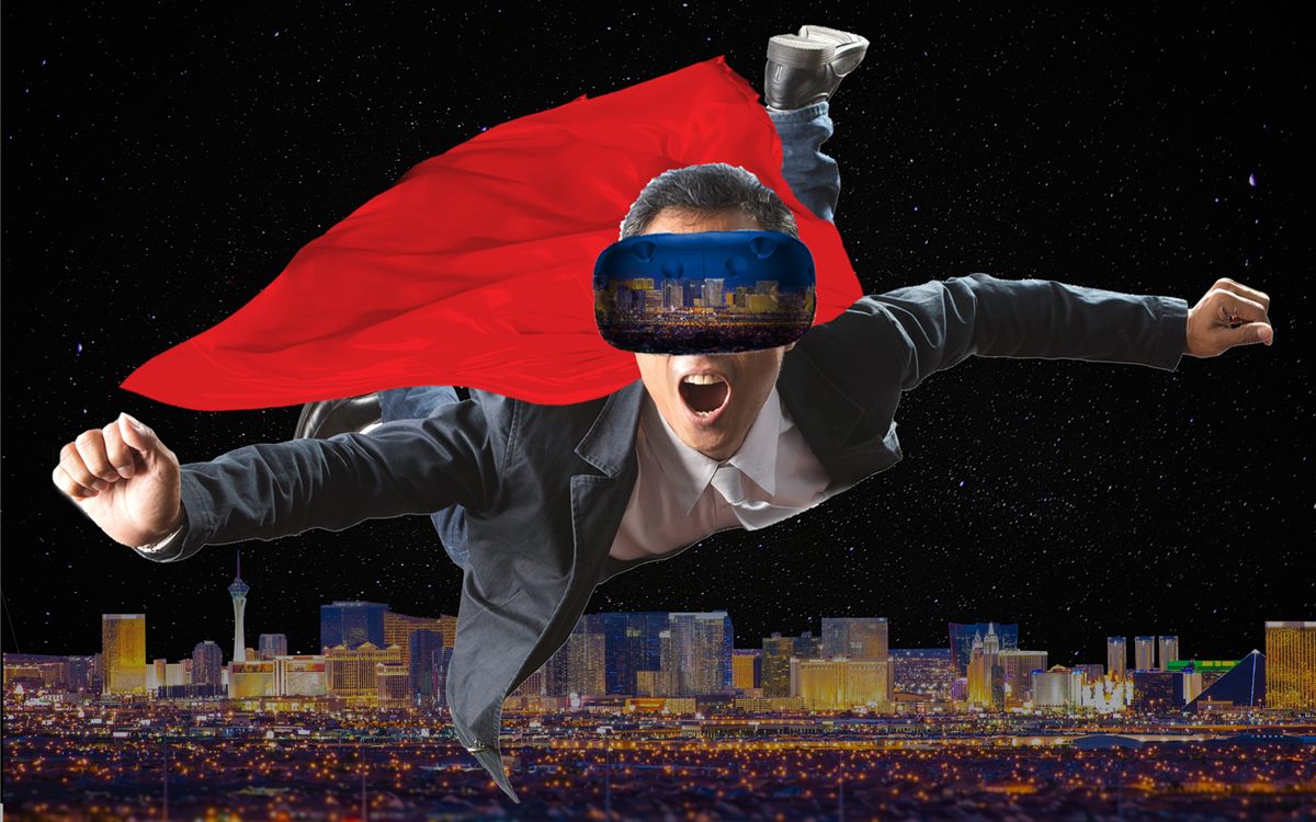 VR ADVENTURES™ Flying Superhero 