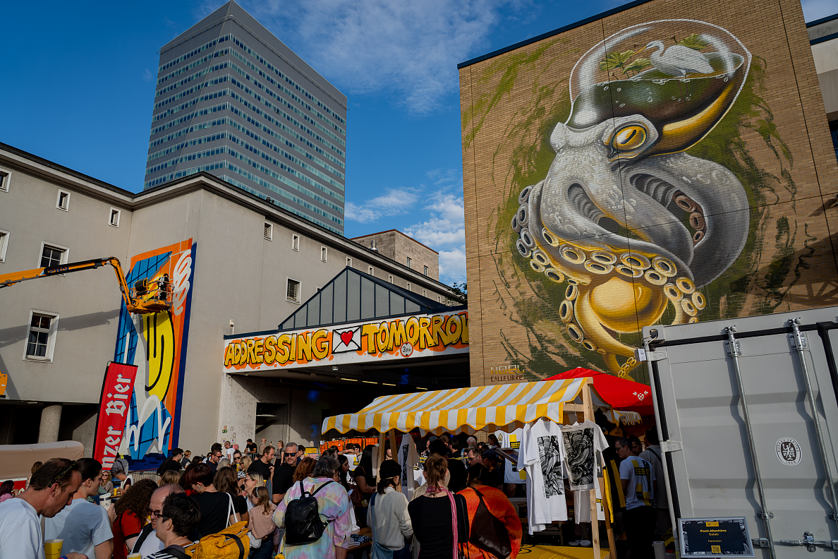 Das Calle Libre Festival in der Post City Linz bot ein buntes Rahmenprogramm