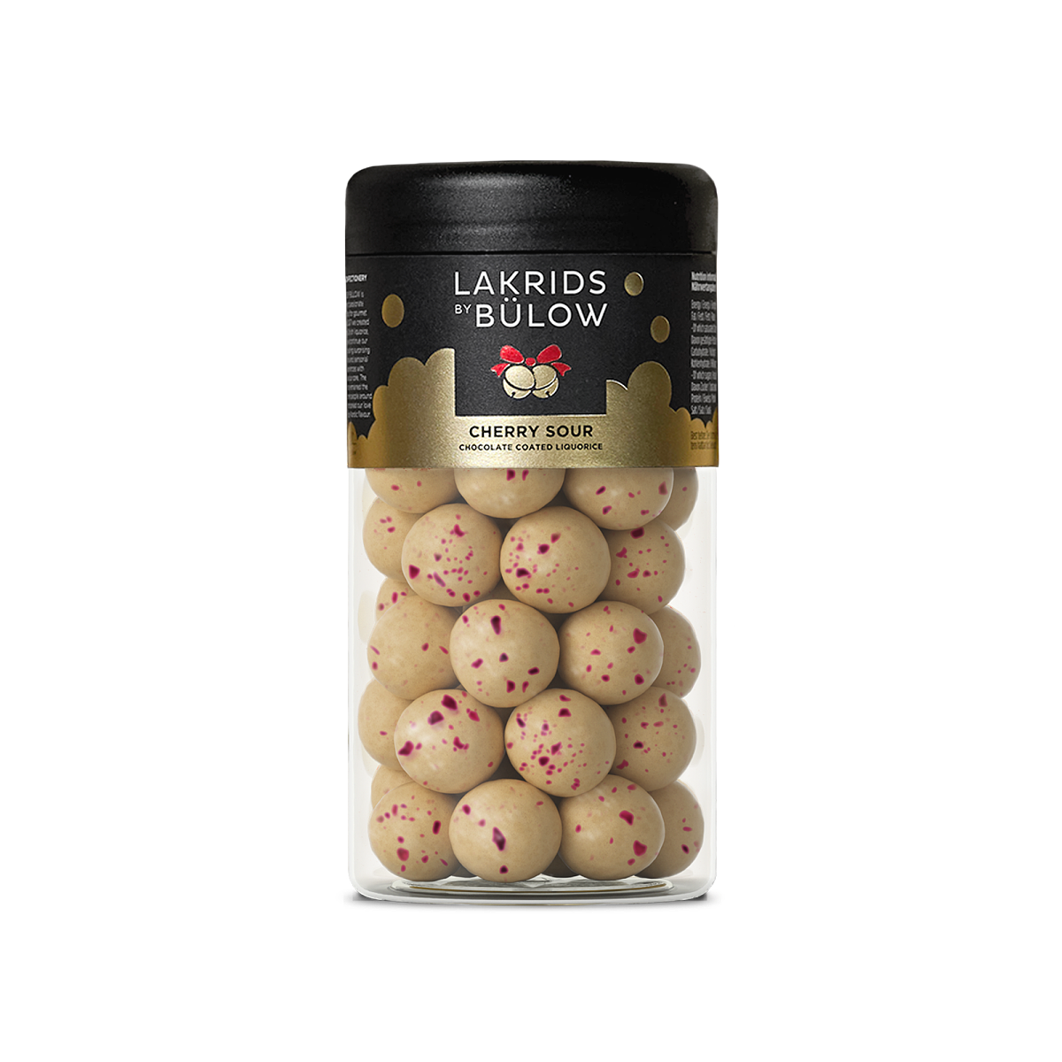 Die neue Sorte CHERRY SOUR vereint süße Lakritz mit cremiger weißer Schokolade und knusprigen Kirschstückchen. Das Zusammenspiel von sonnenreifen Kirschen und dunklen, säuerlichen Noten schafft einen lebendigen Geschmackskontrast.