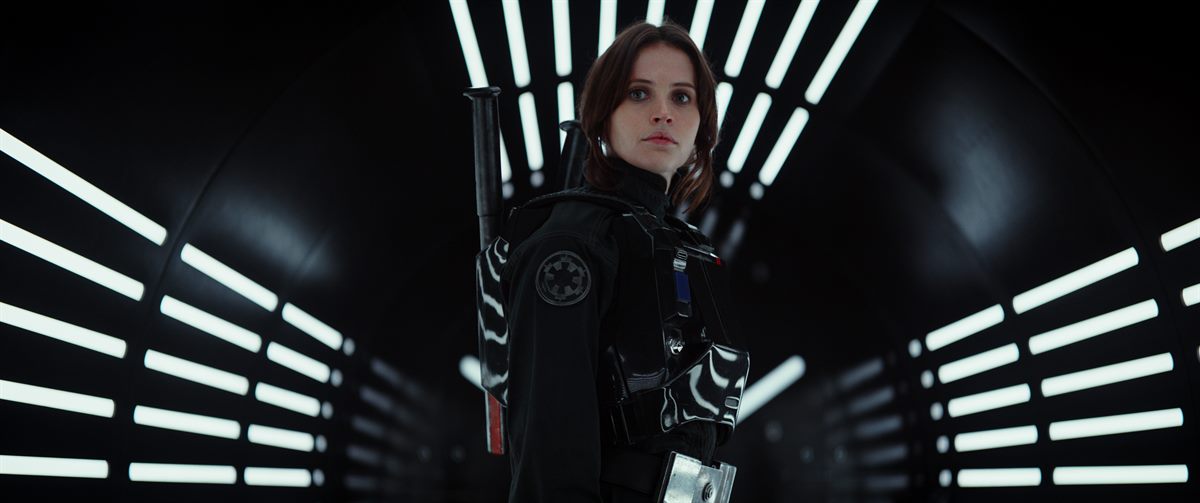 Felicity Jones in Rogue One: A Star Wars Story