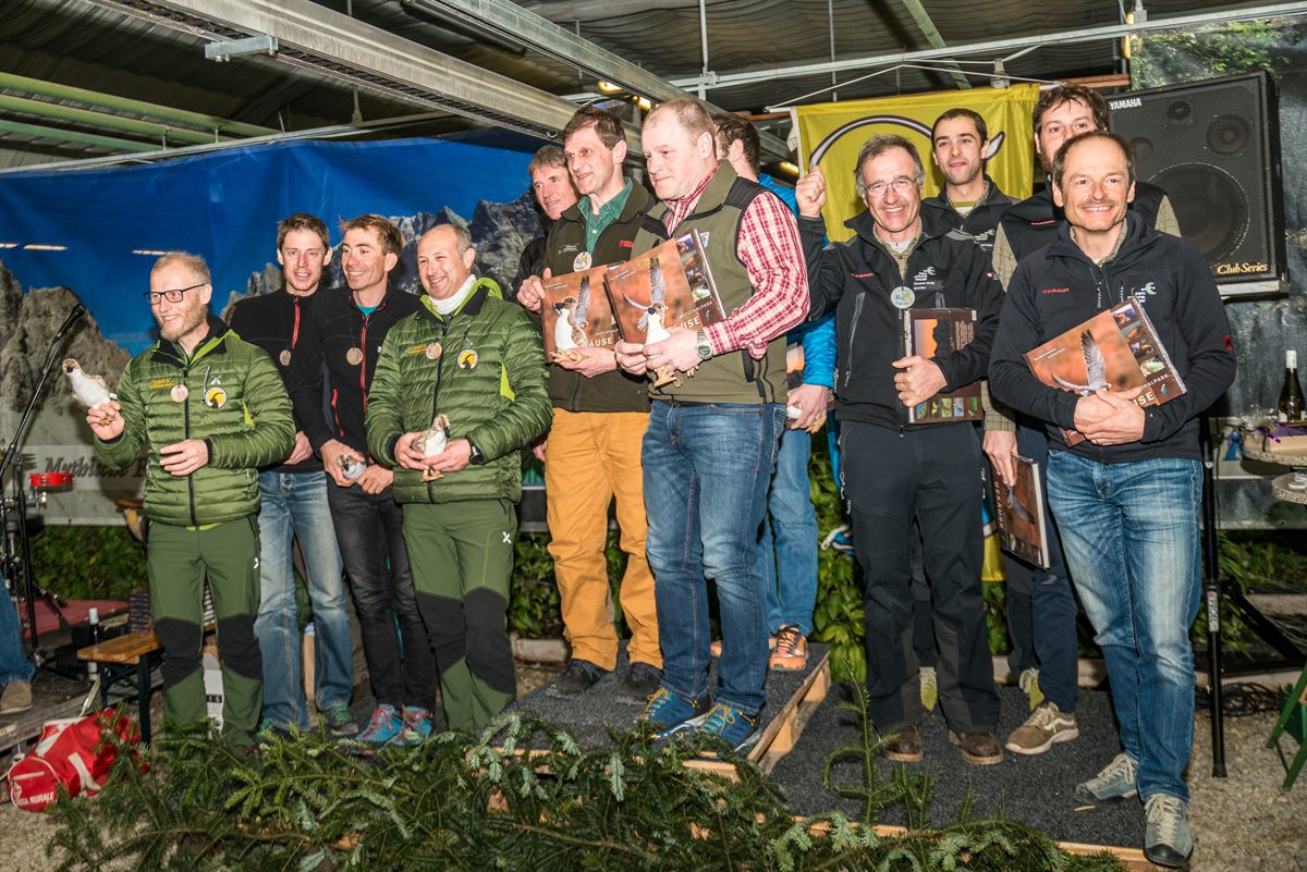 22. Memorial Danilo Re im Nationalpark Gesäuse, Siegerehrung