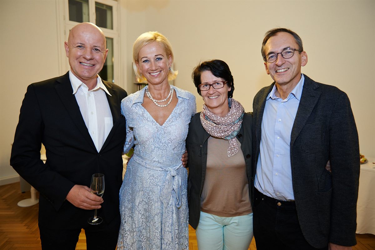v.l.n.r. Dr. Michael Meissl, DDr. Christiane Baier, Mag. Maria Hönigl-Decrinis und Dr. Klaus Hönigl