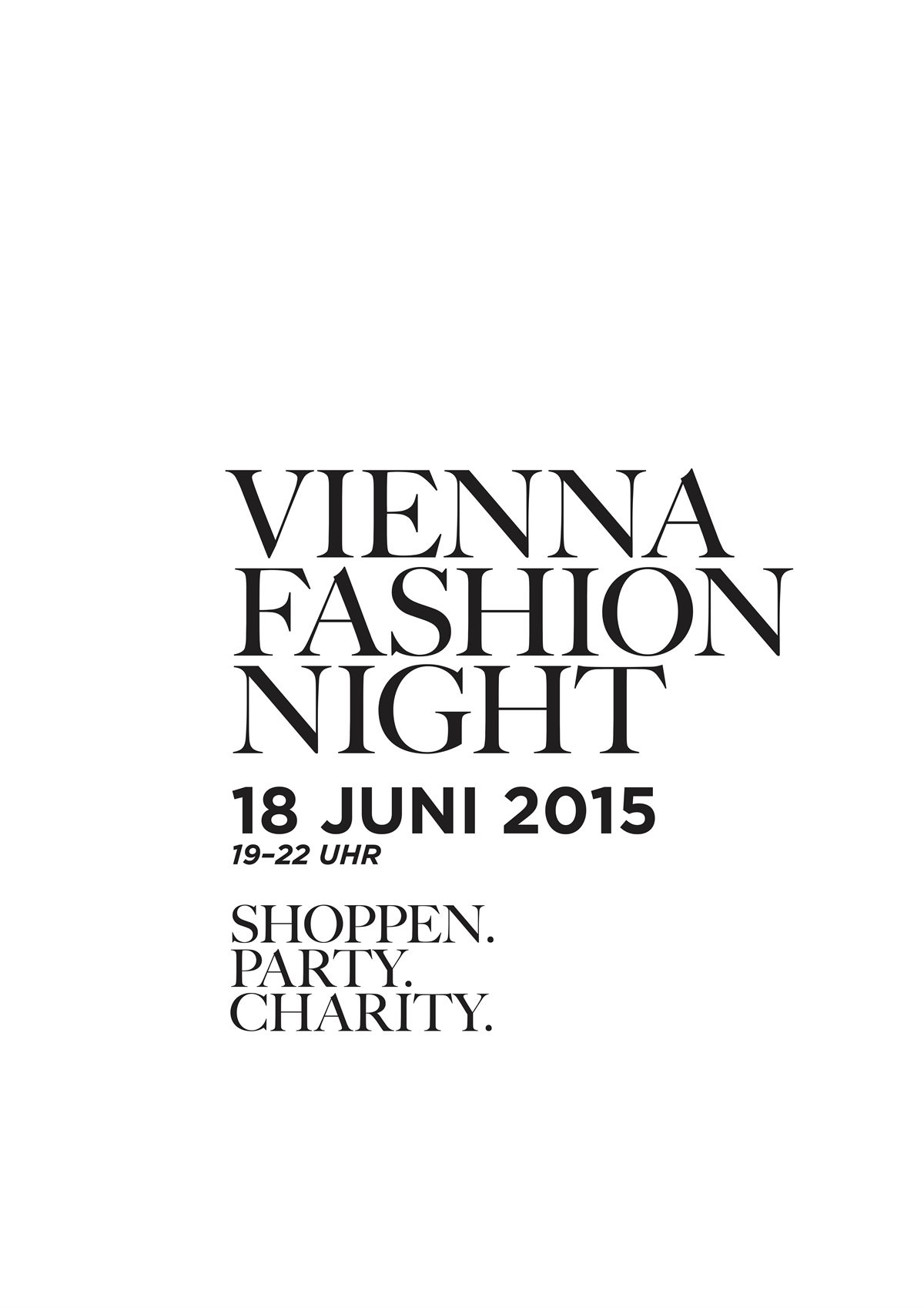 Logo Vienna Fashion Night 2015