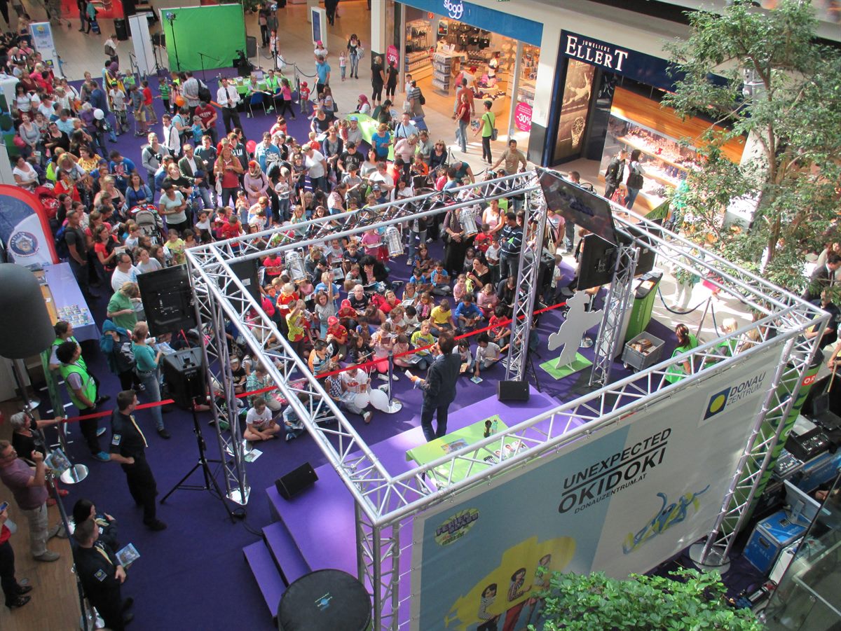 Ferienspaß im Donau Zentrum