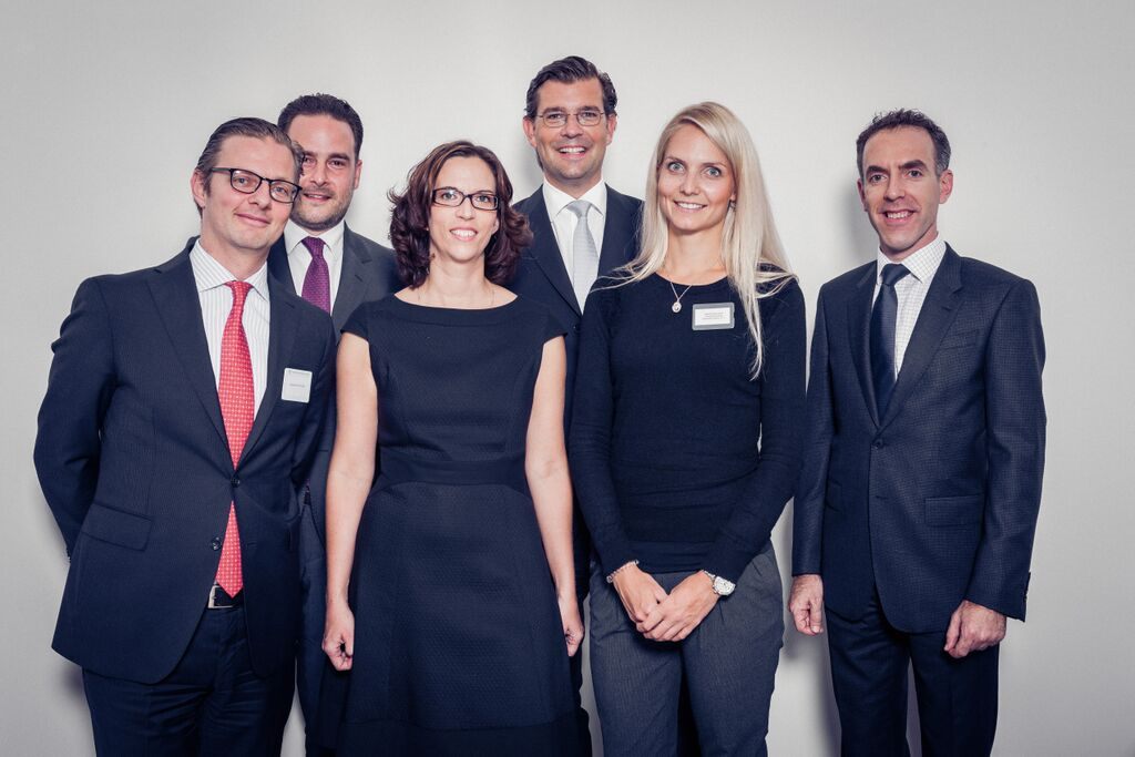 Dr. Stephan Pachinger, Freshfields, Austria Andrei Dumitrache, UniCredit, Romania Mia Kalaš, Šelih & Partners, Slovenia Dr. Florian Klimscha, Freshfields, Austria  Alena Novotná, ČSOB, Czech Republic Blair Day, Freshfields, Austria