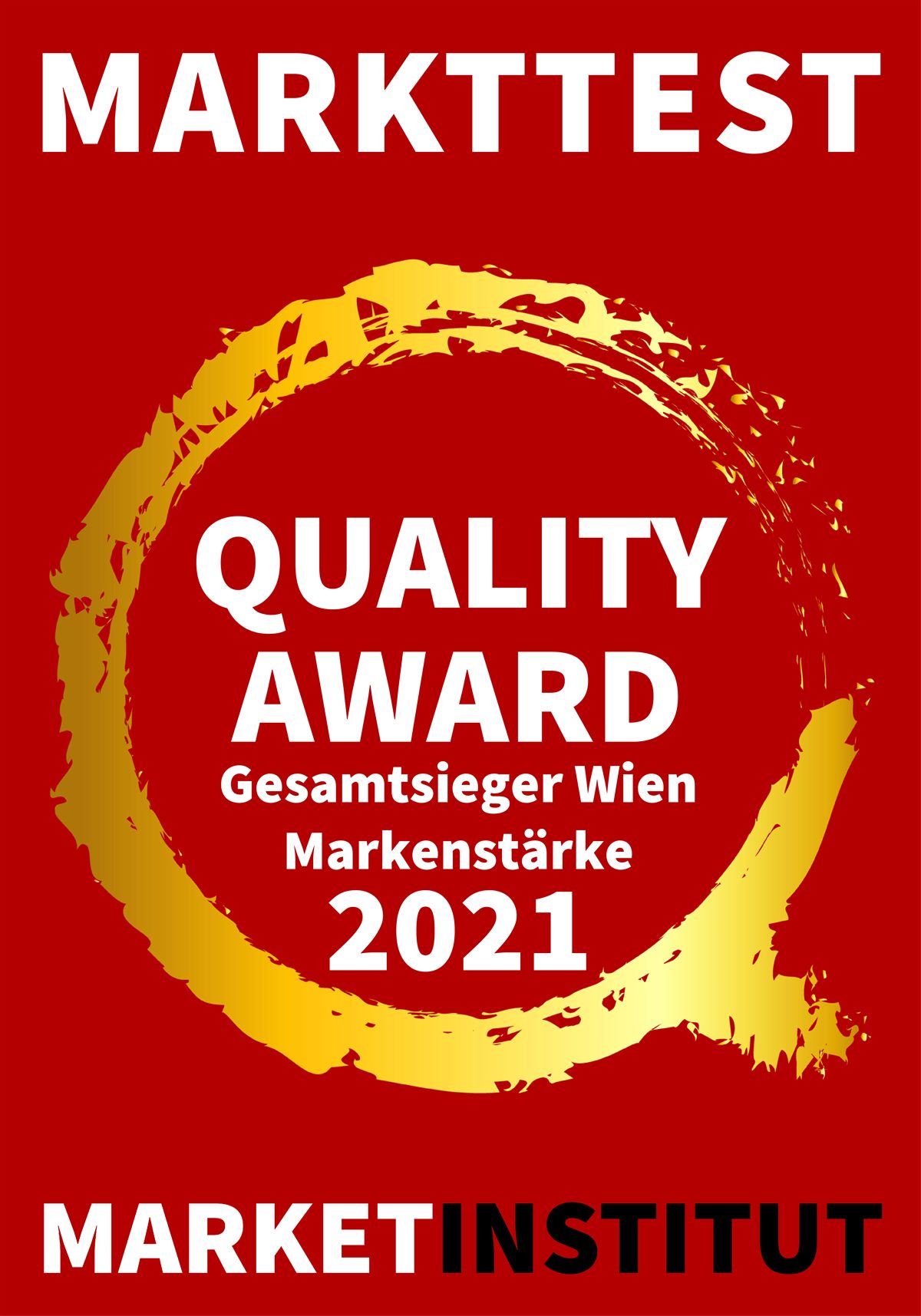 Quality Award Gesamtsieger Wien 2021