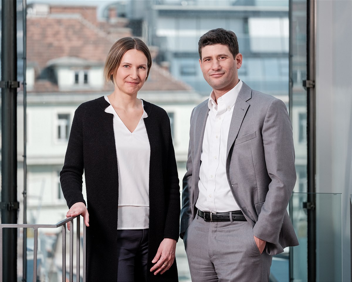 Katharina Kubik und Eric Leikin