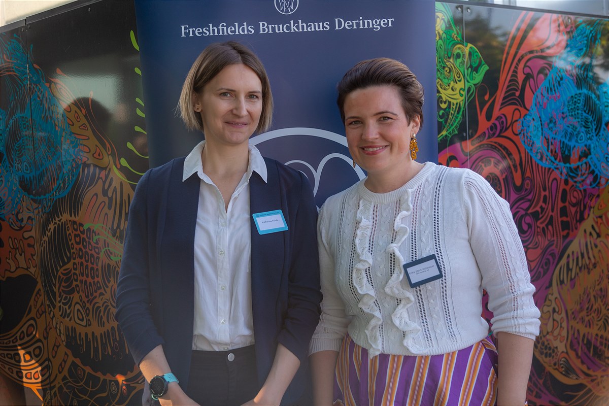 Katharina Kubik und Erika Stark-Rittenauer