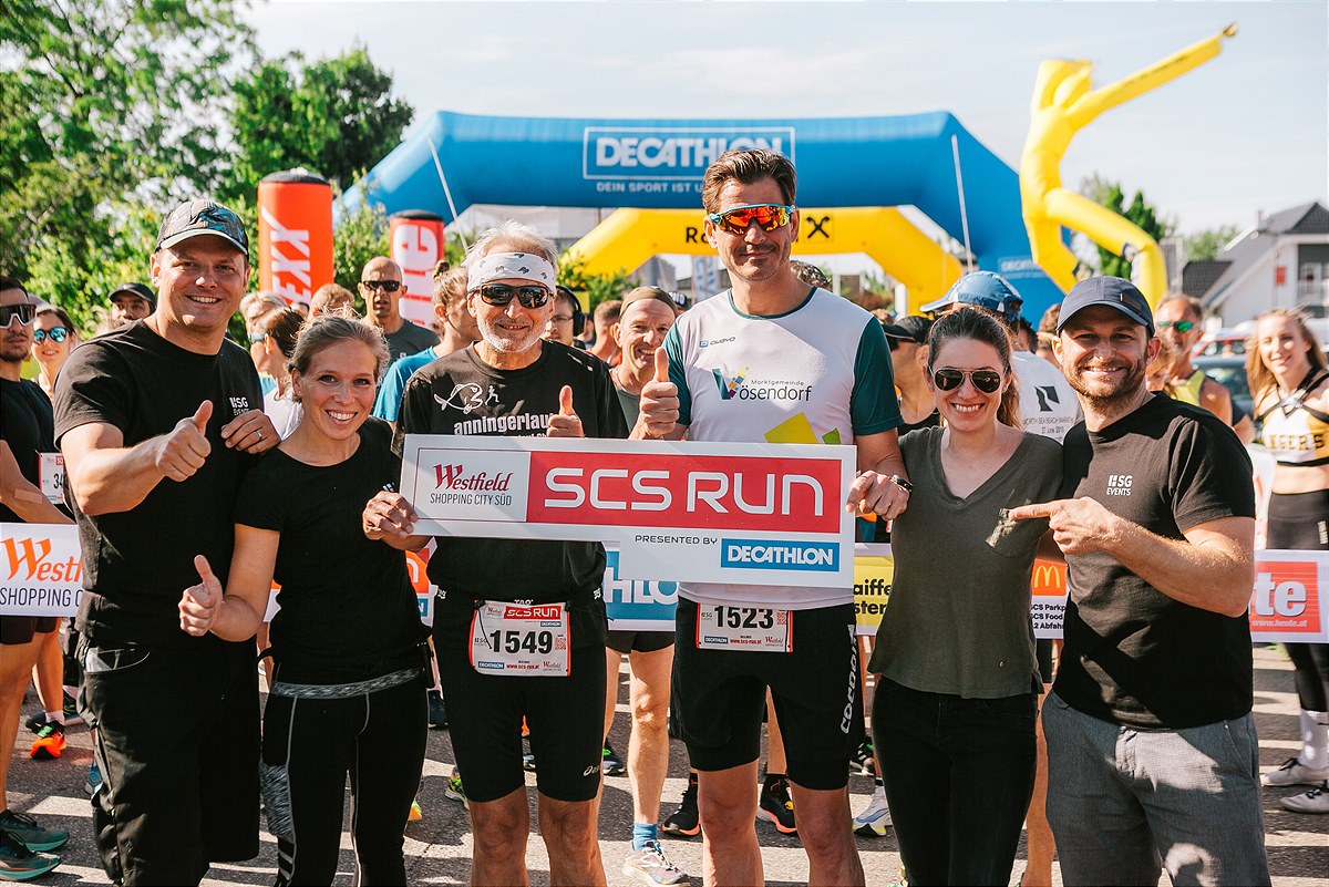 SCS Run 2022 in der Westfield Shopping City Süd