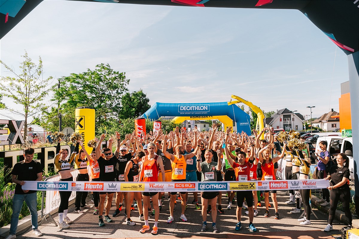 SCS Run 2022 in der Westfield Shopping City Süd