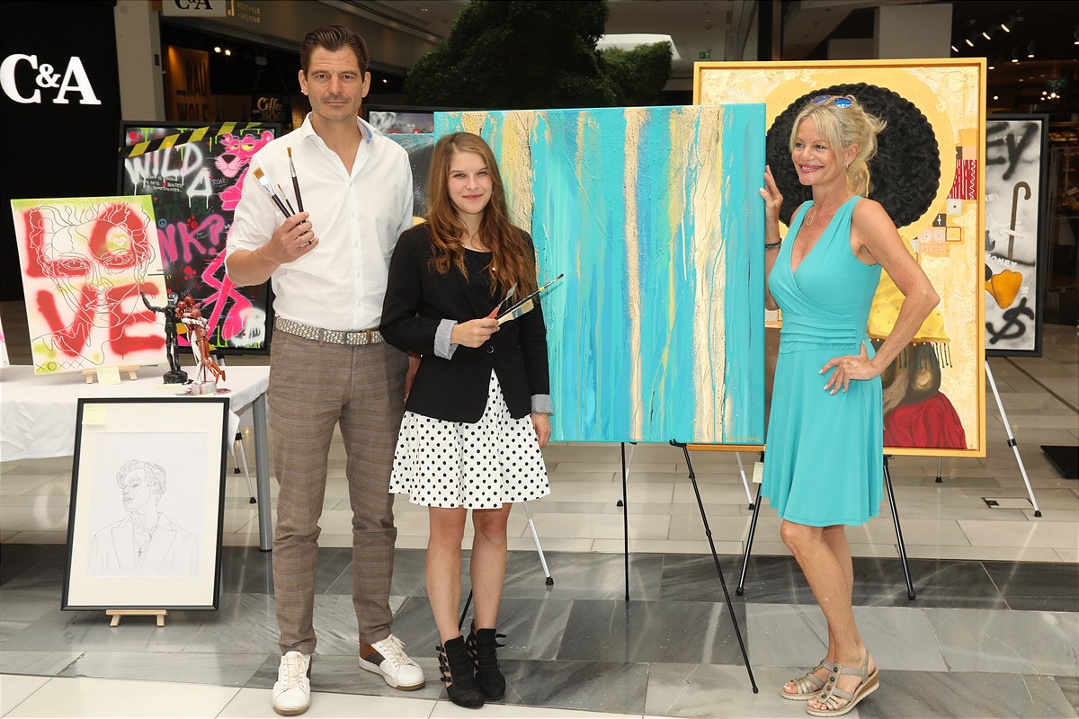 Summer Art Day in der Westfield Shopping City Süd 