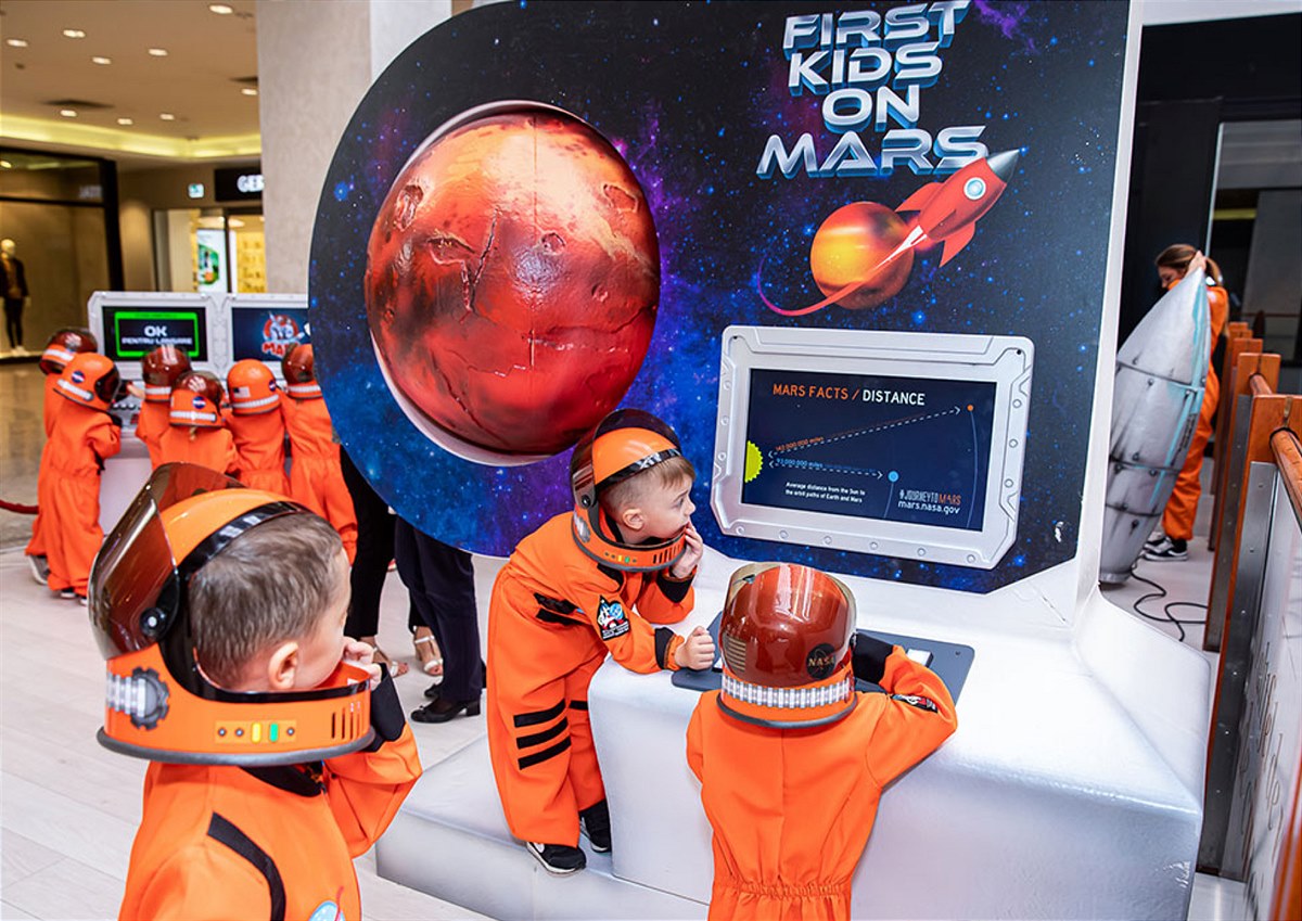 Infotainmenterlebnis Kids on Mars 