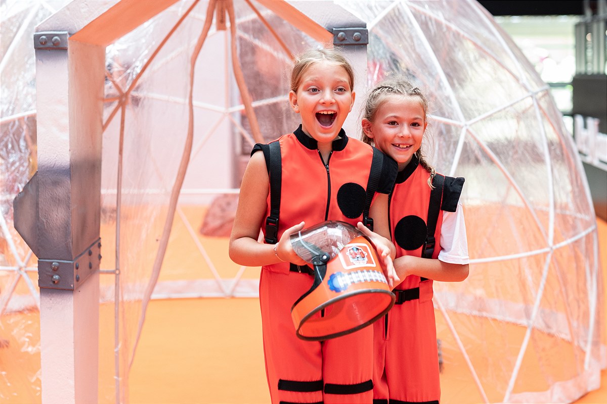 Kids on Mars im Westfield Donau Zentrum
