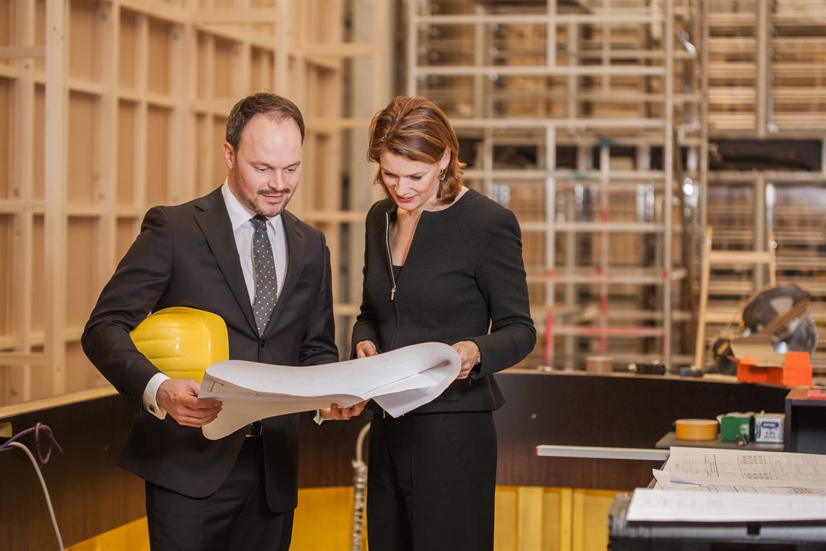 Monique Dekker, General Managerin Park Hyatt Vienna, und Alexander Hoffmann, Director of Food & Beverage Park Hyatt Vienna 