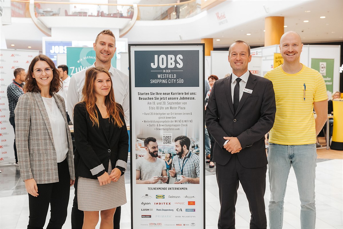 3. Jobmesse in der Westfield Shopping City Süd