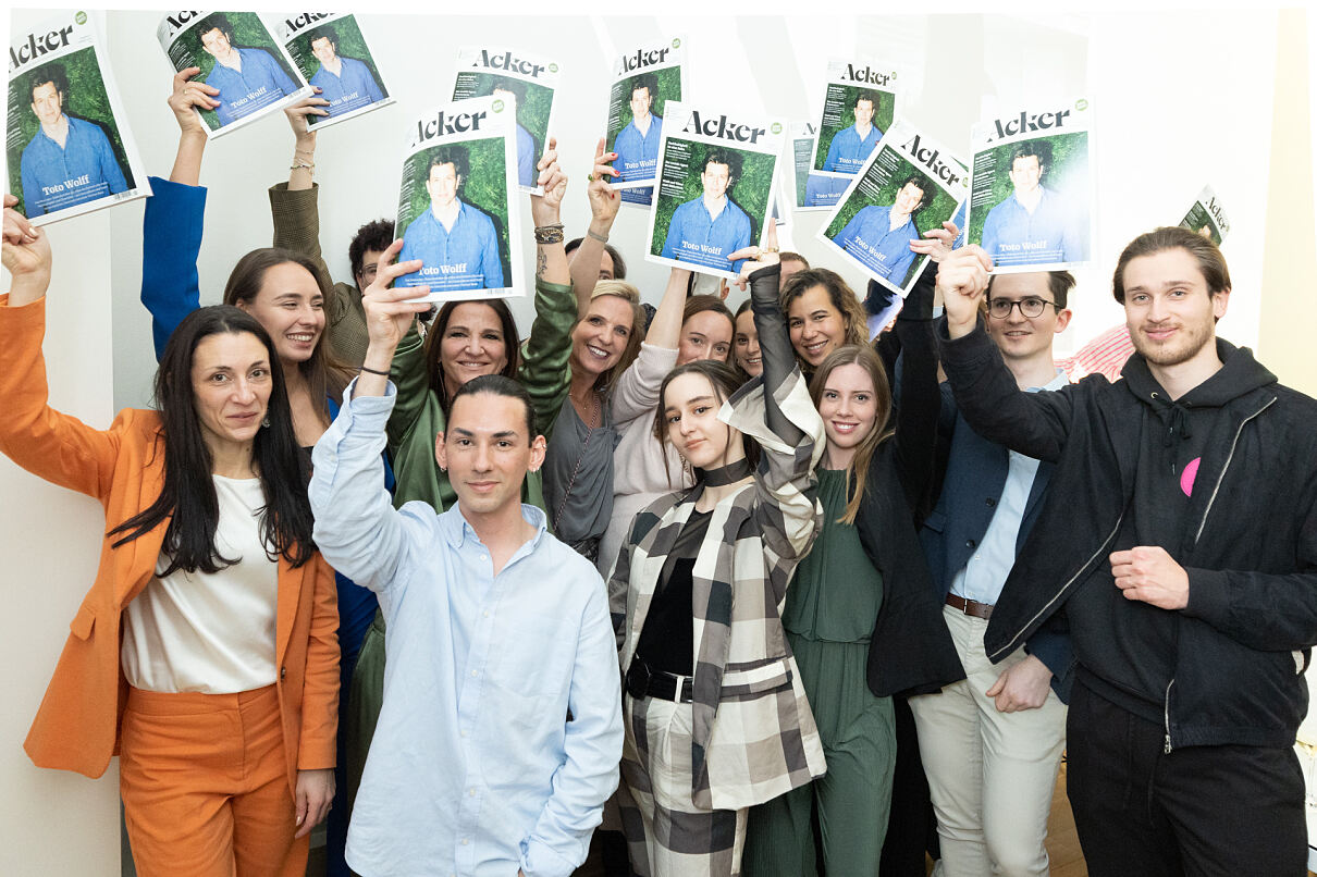 Neues Nachhaltigkeits-Businessmagazin ACKER feiert Launch Event 
