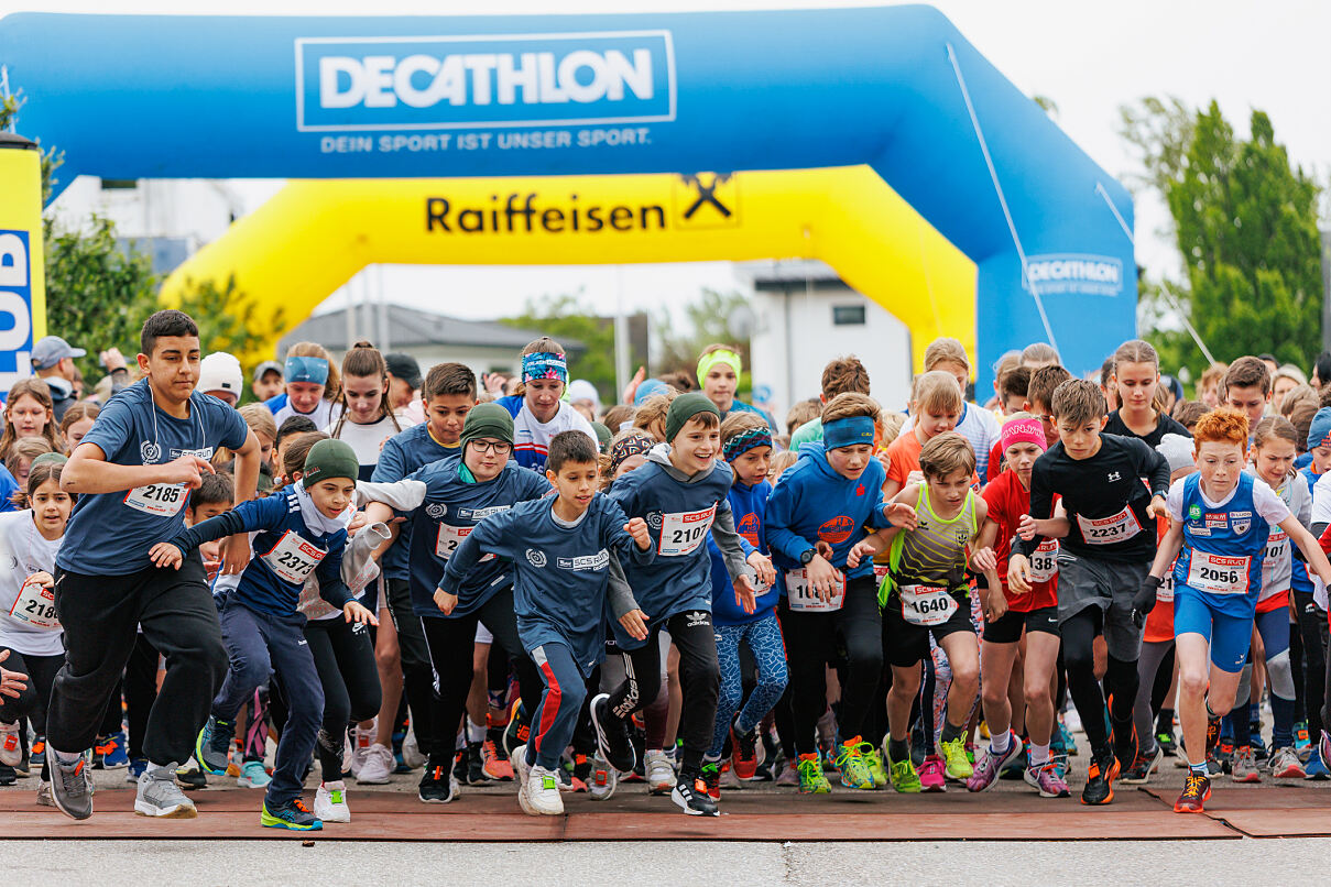 Kids Run beim 4. SCS Run presented by Decathlon