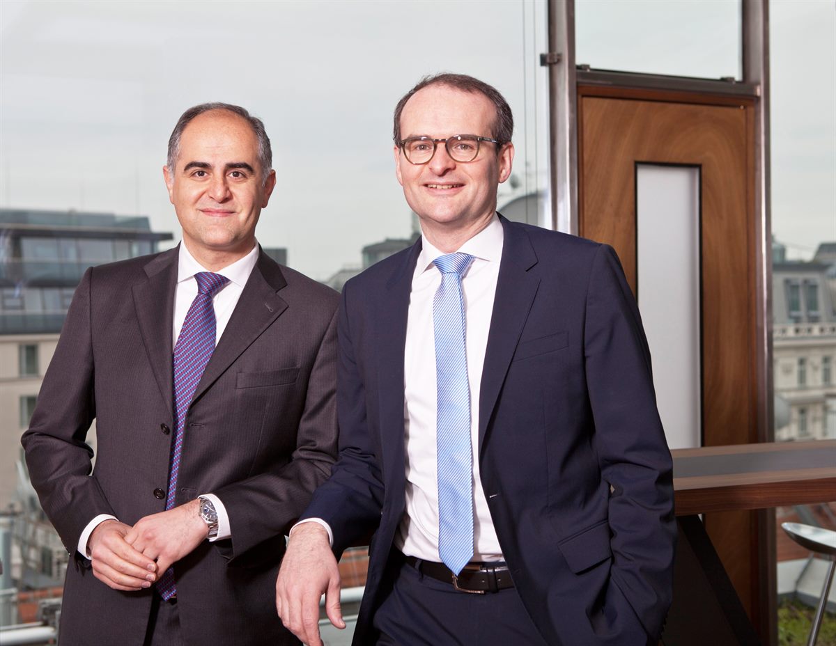 Dr. Farid Sigari-Majd und Dr. Stephan Denk