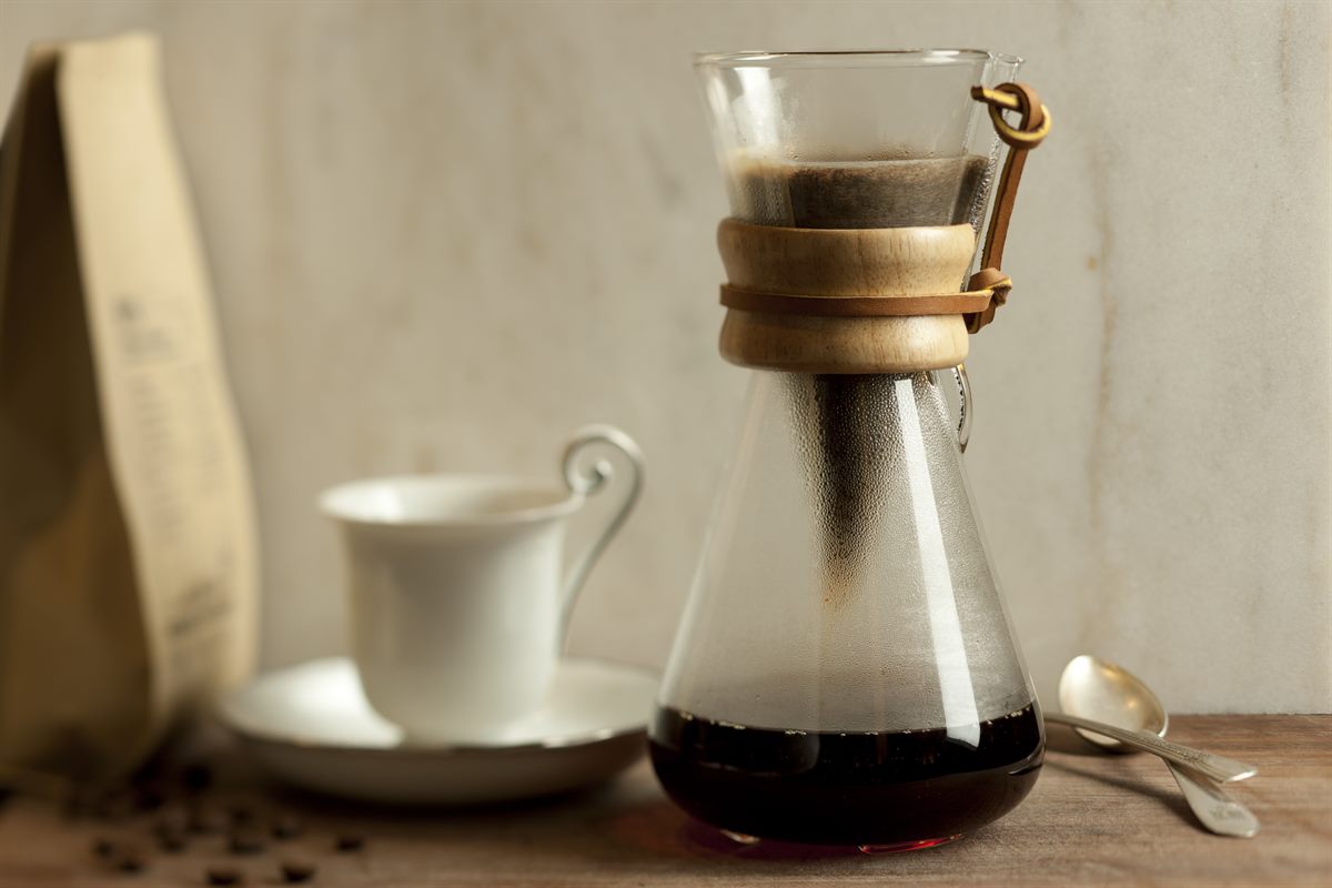 Neu im Café Am Hof: Filterkaffee nach Chemex Methode, Türkischer Kaffee, French Press oder Mocca ergänzen die klassischen Wiener Kaffeespezialitäten