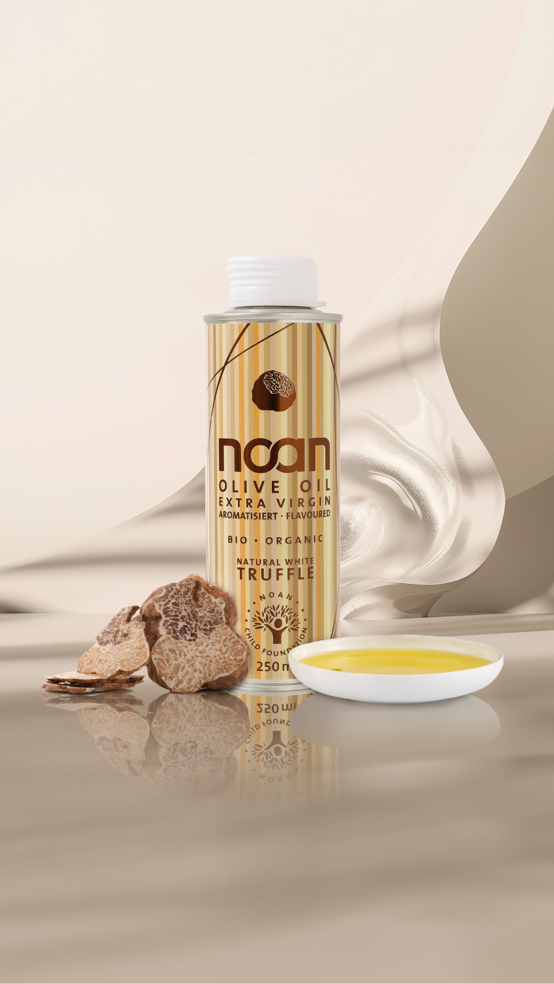 Ein Hauch von Luxus für die Küche: NOAN präsentiert Neuzugang „White Trüffel Oil“