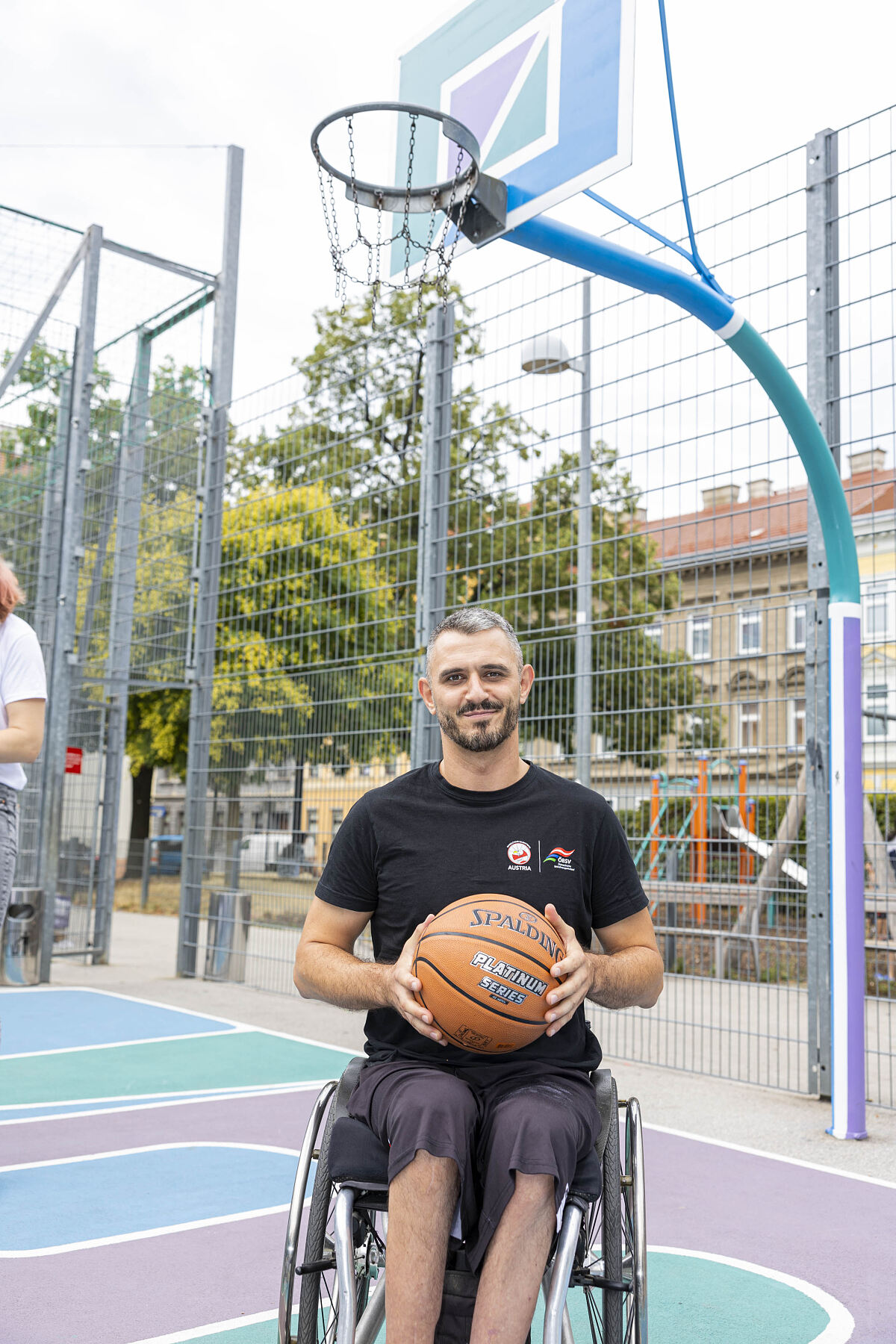 Mehmet Hayirli (Wiener Rohlstuhlbasketball-Fahrer von den Sitting Bulls)