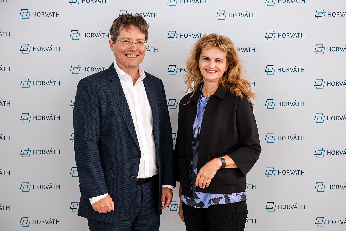 Stefan Bergsmann und Jutta Rinner von Linz AG 