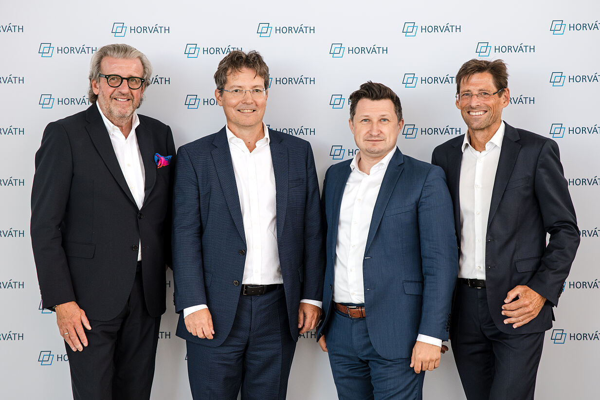 Horváth Partner mit Dr. Stefan Wolf und Prof. Heimo Losbichler 