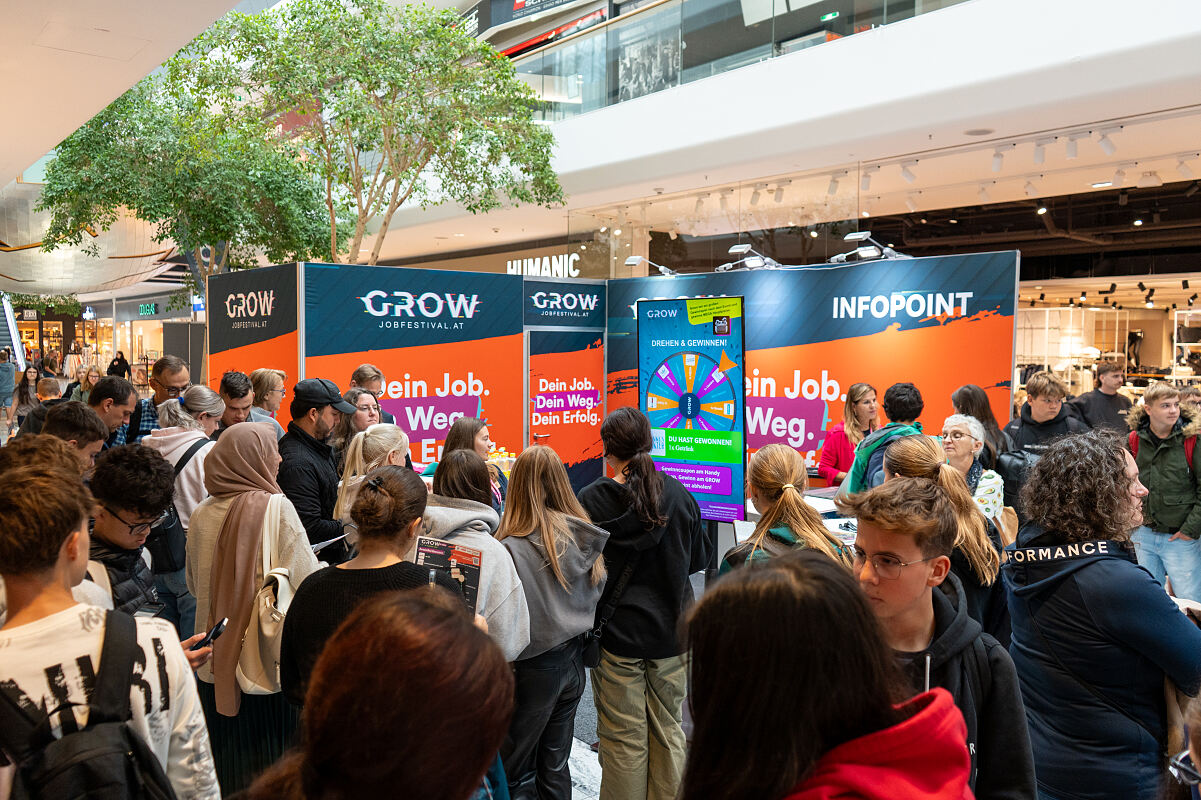 Westfield Shopping City Süd lädt erstmals zum GROW Jobfestival 