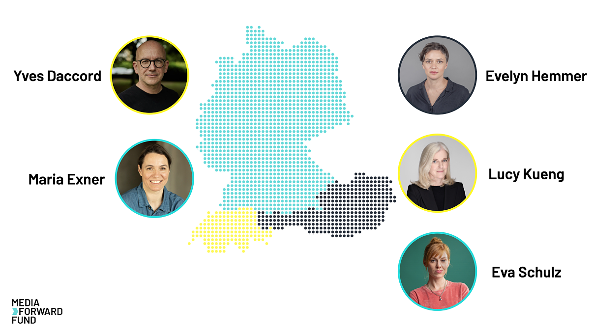 Media Forward Fund Jury Mitglieder aus Deutschland, Österreich und der Schweiz