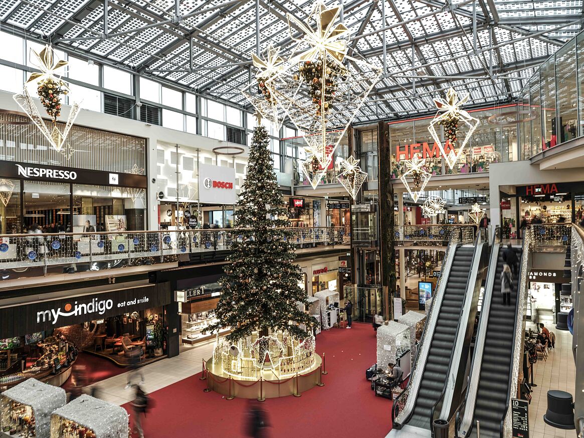 Weihnachtszauber im Westfield Donau Zentrum