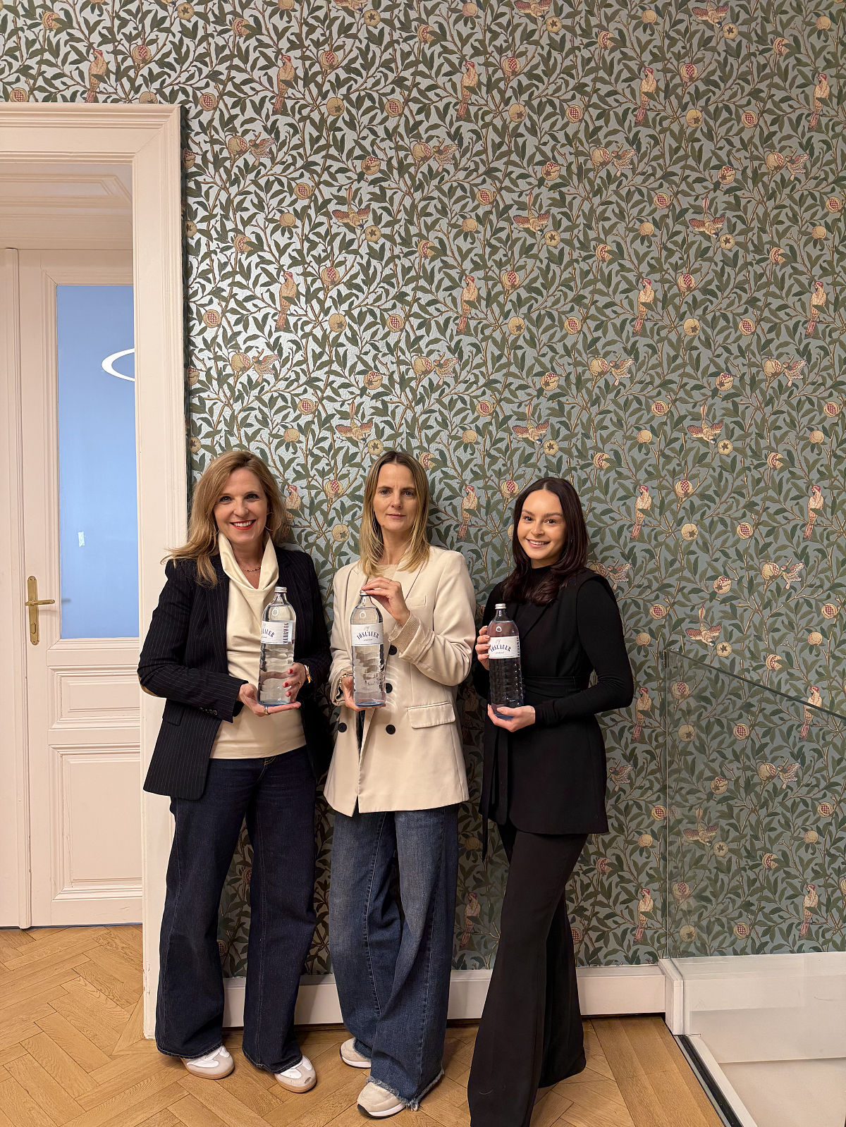 v.l.n.r.: Annabel Köle-Loebell, Petra Artner und Celina Alvarez Cadena