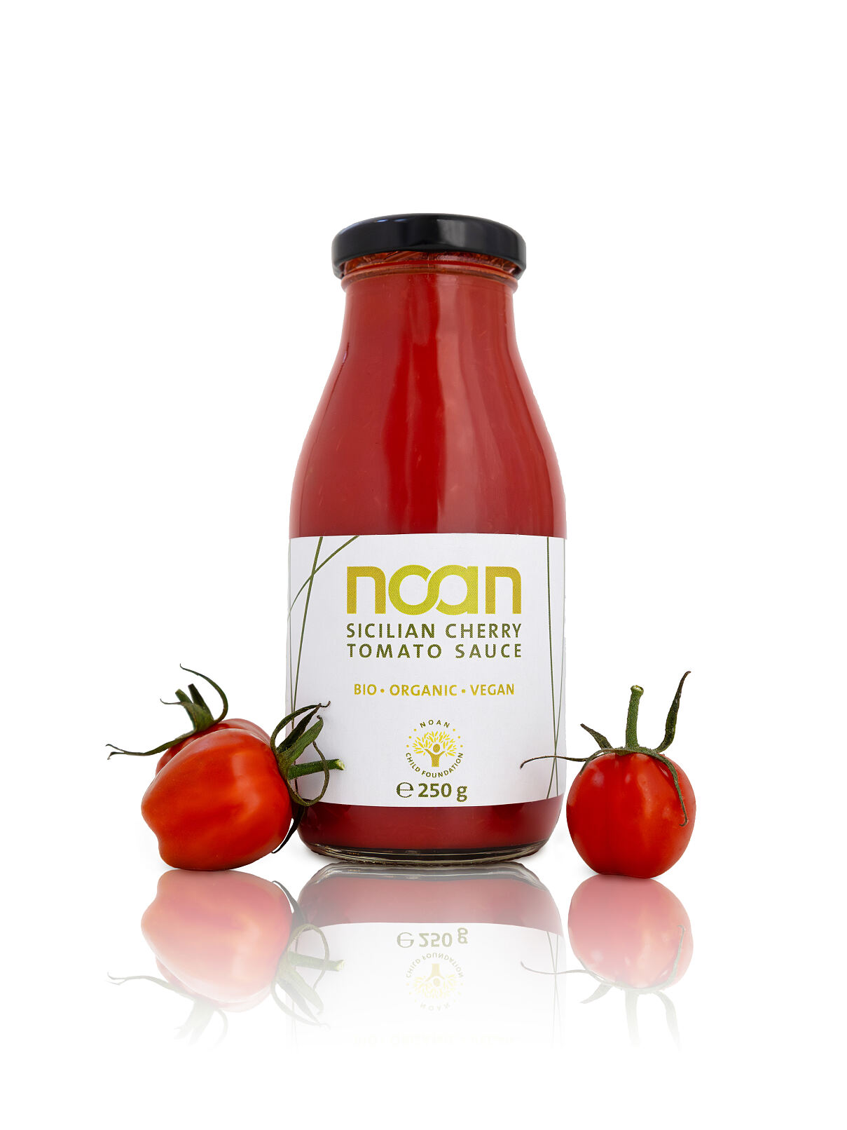 Mediterraner Genuss im Glas: NOAN präsentiert „Sicilian Cherry Tomato Sauce“