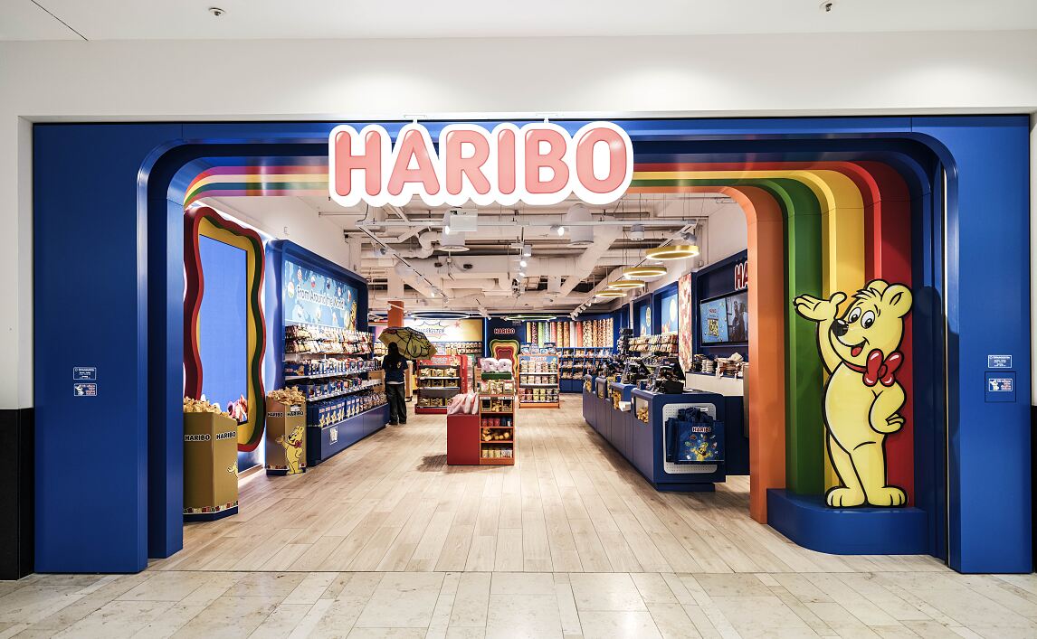 Haribo zählt zu den mehr als 260 Mietpartnern im Westfield Donau Zentrum