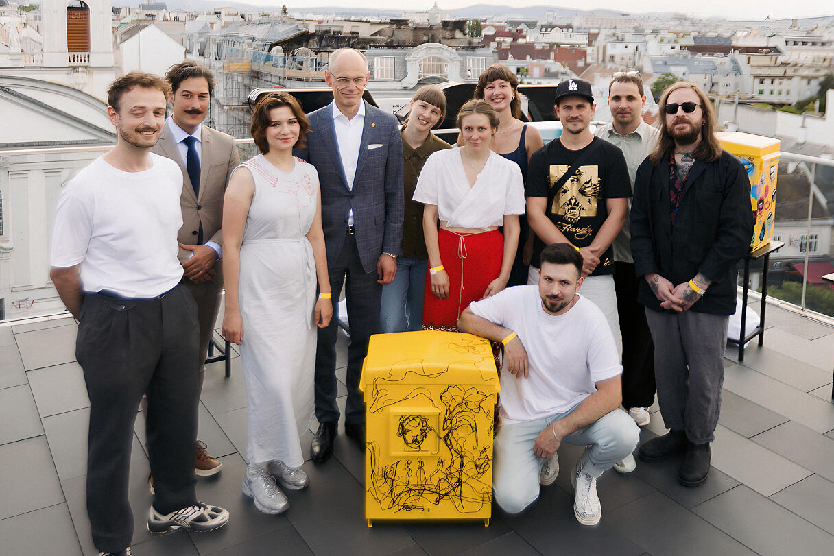 Österreichische Post und neun Künstler*innen machen Alltagsobjekte zu Botschaftern im öffentlichen Raum