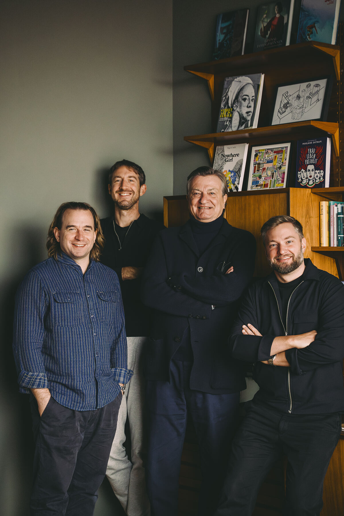 v.l.n.r: Florian Kollenz, Michael Todt, Kai Hollmann, Christian Lainer 