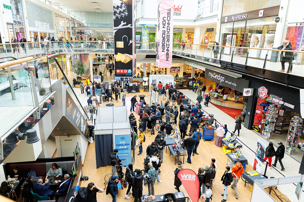 „Techniker:innen von Morgen“ Messe im Westfield Donau Zentrum 